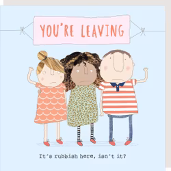 Card Rubbish Leaving