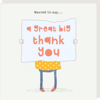 Card Big Thanks