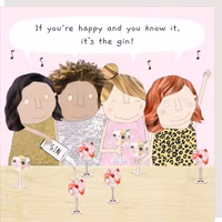 Card Happy Gin