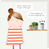 Card Alexa Gin