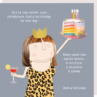 Card Girl´s Bday