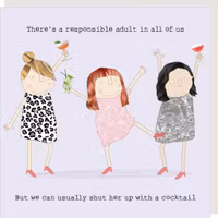 Card Responsible Girl