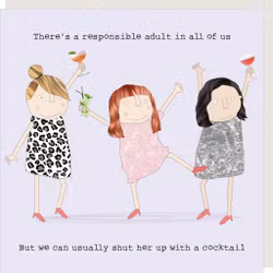 Card Responsible Girl