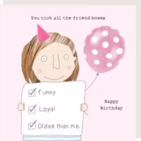 Card Tick Boxes