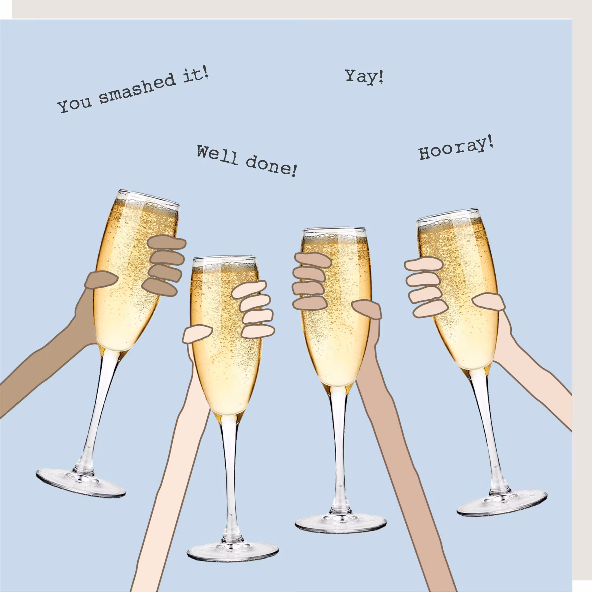 Card Well Done Cheers