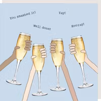 Card Well Done Cheers