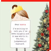 Card Xmas Dear Santa