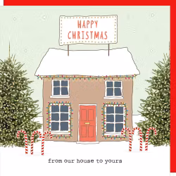 Card Xmas Our House