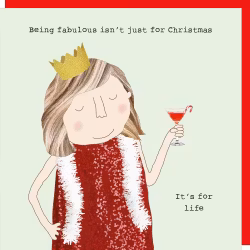 Card Xmas Fab For Life