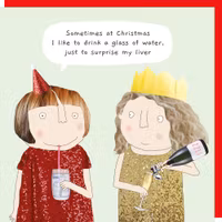 Card Xmas Surprise Liver