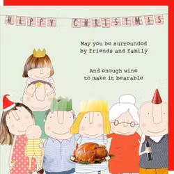 Card Xmas Bearable