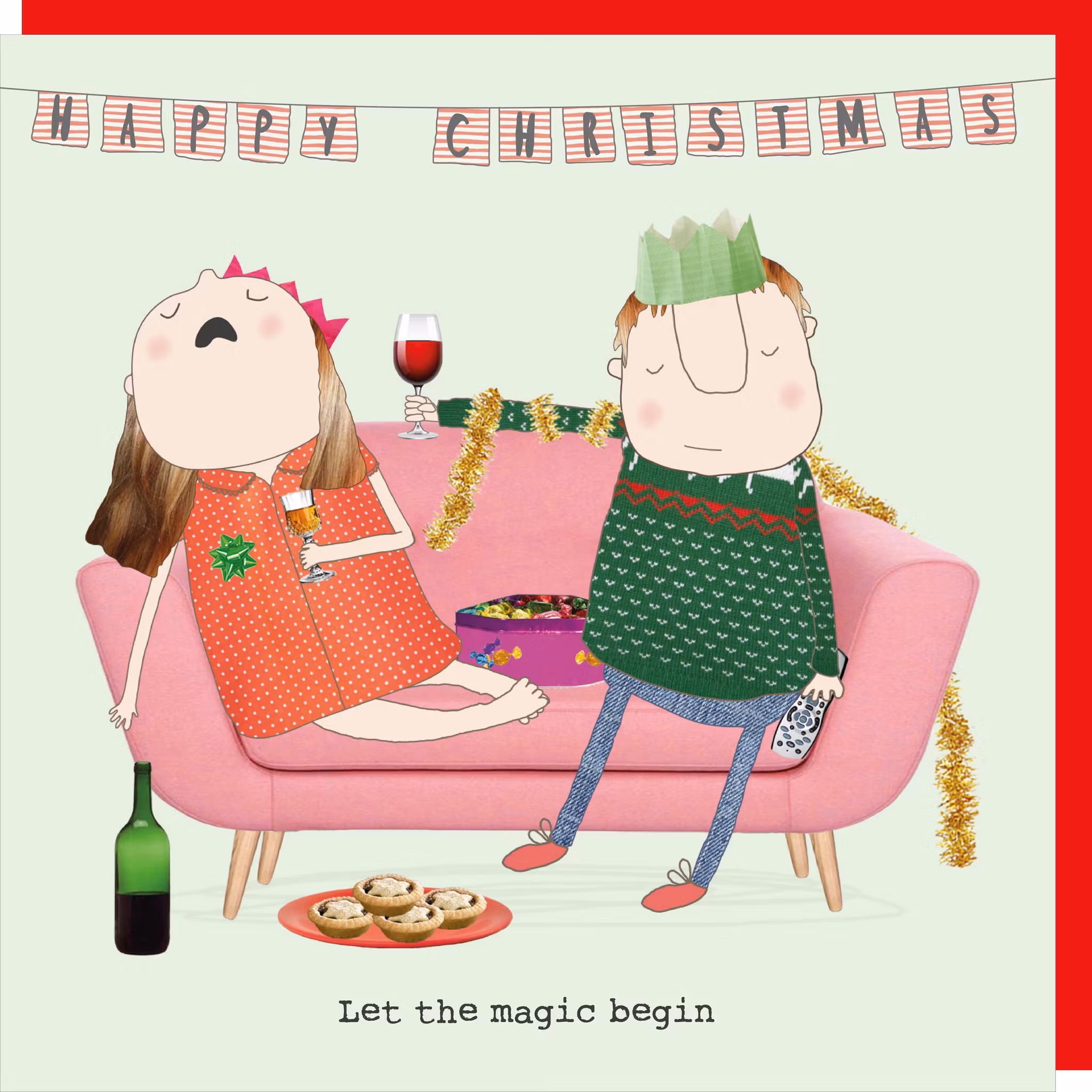 Card Xmas Magic Begin