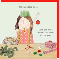 Card Xmas Repeat