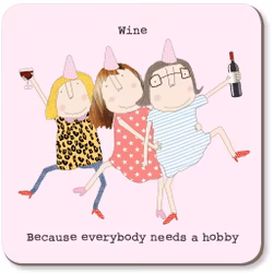 Coaster Wine Hobby