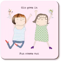 Coaster Gin Goes In