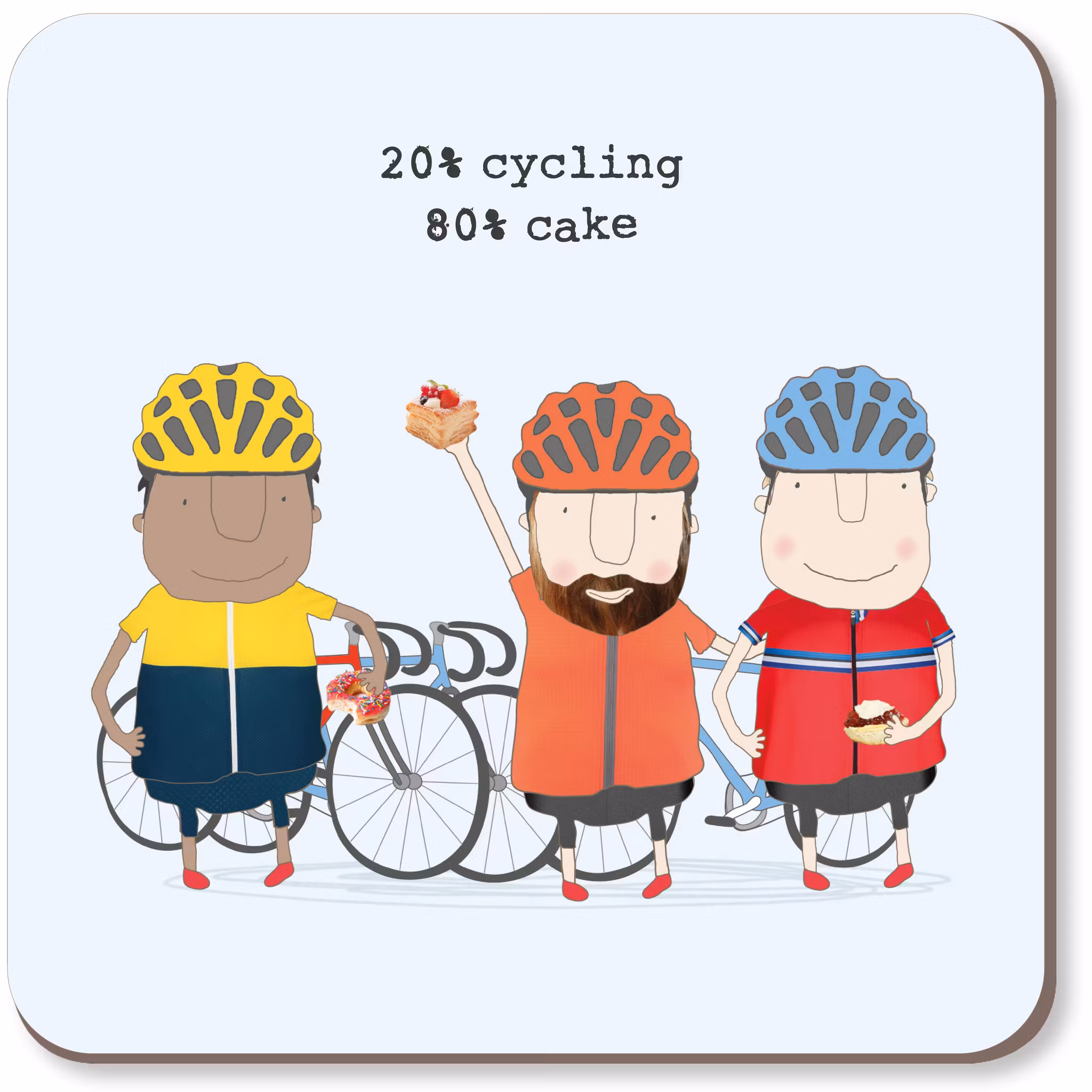 Coaster Cycling Cake Boy