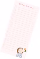 Magnetic Notepad Fine Day