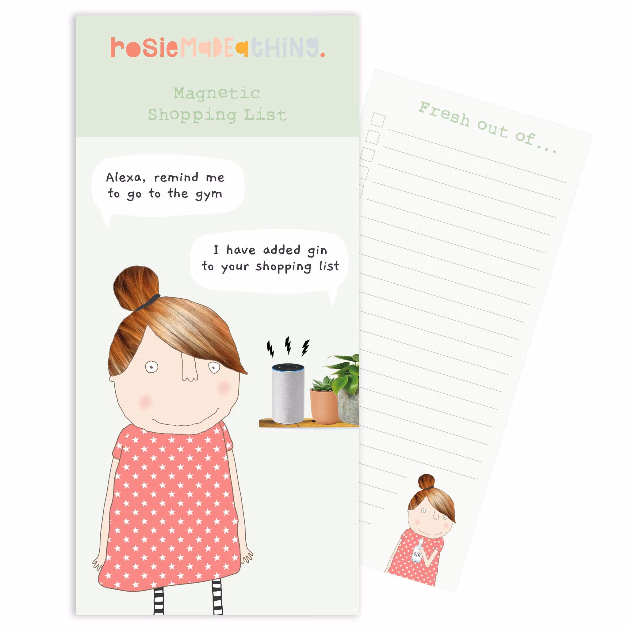 Magnetic Notepad Alexa Gin