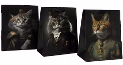 Giftbag L Cat