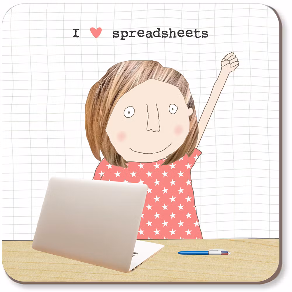 Coaster Sreadsheets