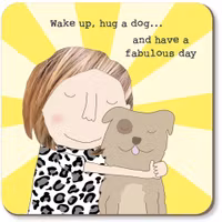 Coaster Hug a Dog