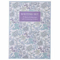 Fresh Blooms Writing Set Pouch