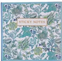 Fresh Blooms Sticky Notes and Pad