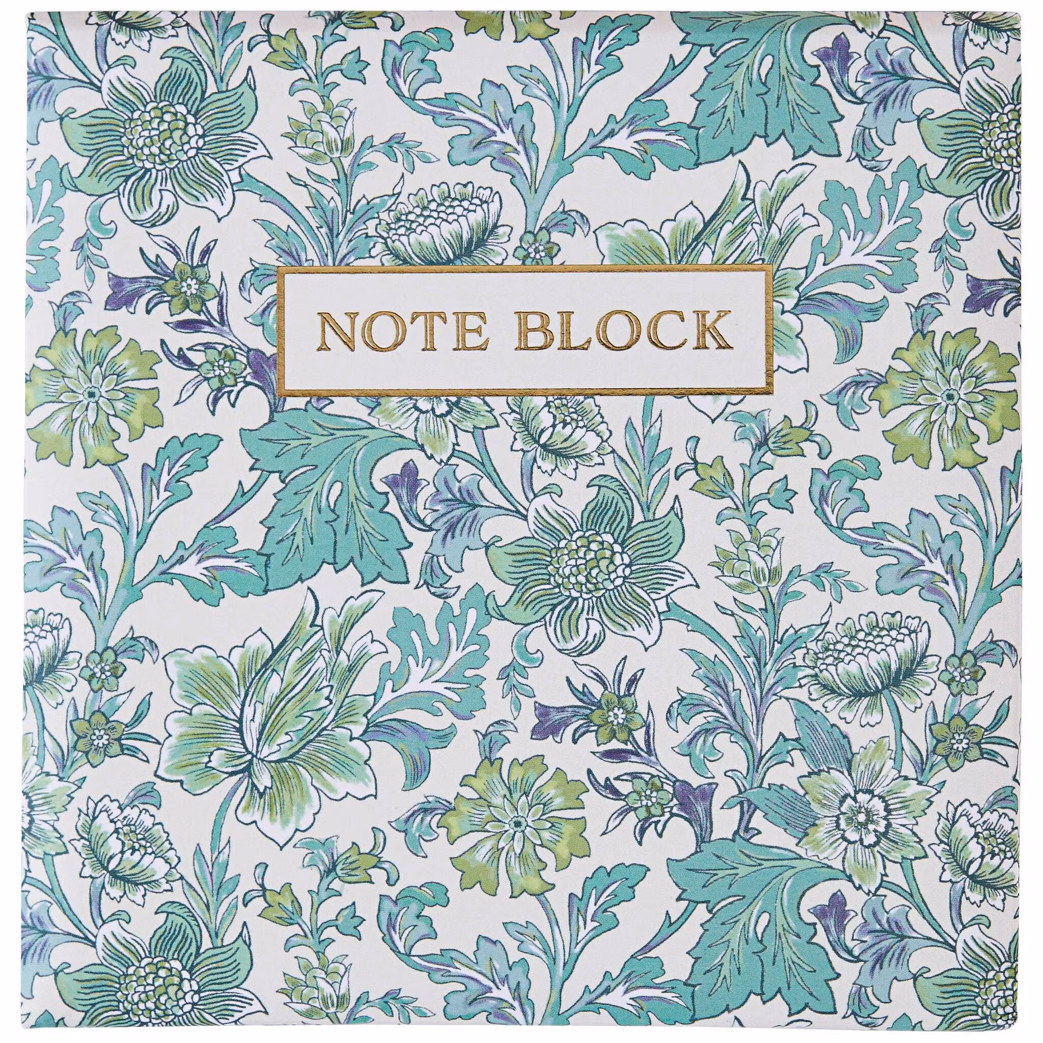 Fresh Blooms Note Block