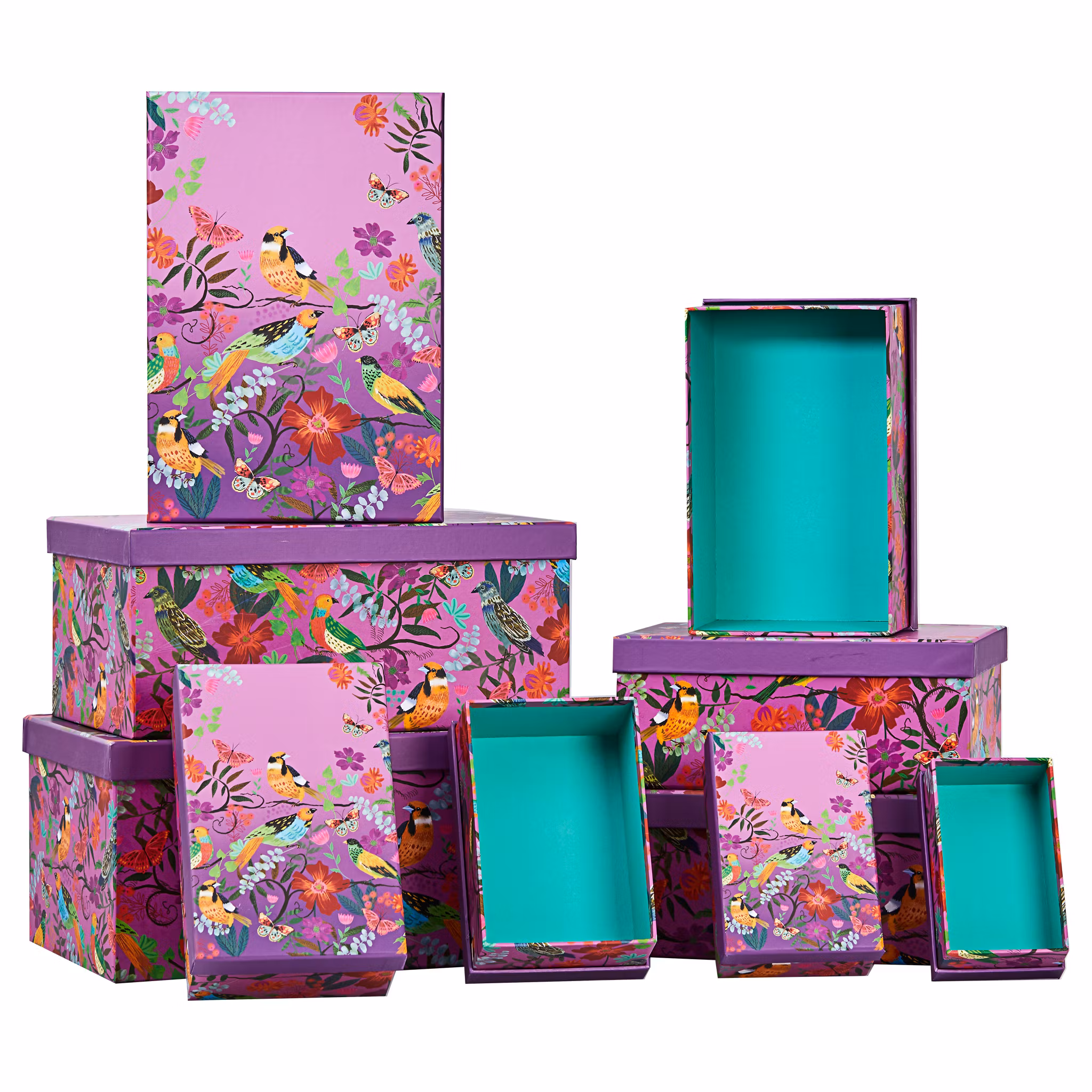 Bright & Beautiful Nested Boxes