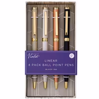 Linear Point Pen 4-pack