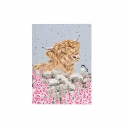 Notebook A6 Highland Cow