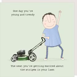 Card Lawn Stripes
