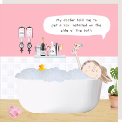 Card Bath Bar