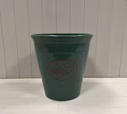 Green Round Love Heart Tree Planter