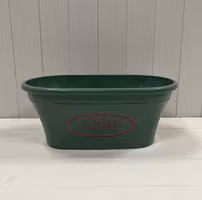 Green Round Love Heart Tree Trough Planter