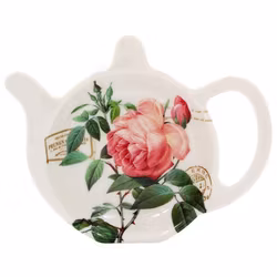 Redoute Rose Tea Bag Tidy