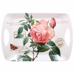 Redoute Rose Tray L