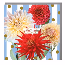 Card Dahlia Beach Thank You