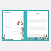 Kissing Hares Sticky Notes Folder