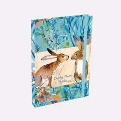 Kissing Hares Sticky Notes Folder