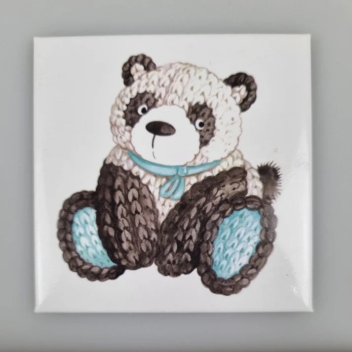 Fridge Magnet Ineya-collection Panda Bear