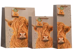 Cedar & Sage Presentpåse Highland Cow