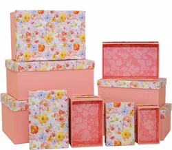 Saffron Nested Boxes