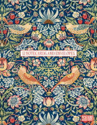 William Morris - Strawberry Thief Notecard Wallet