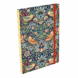 William Morris - Strawberry Thief Notebook A5