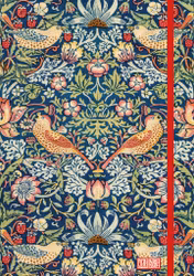 William Morris - Strawberry Thief Notebook A5