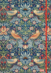 William Morris - Strawberry Thief Notebook A4