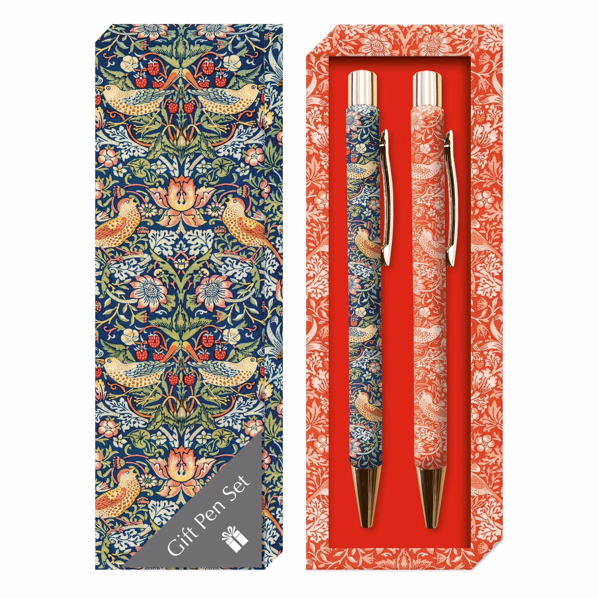 William Morris - Strawberry Thief Gift Pen Set