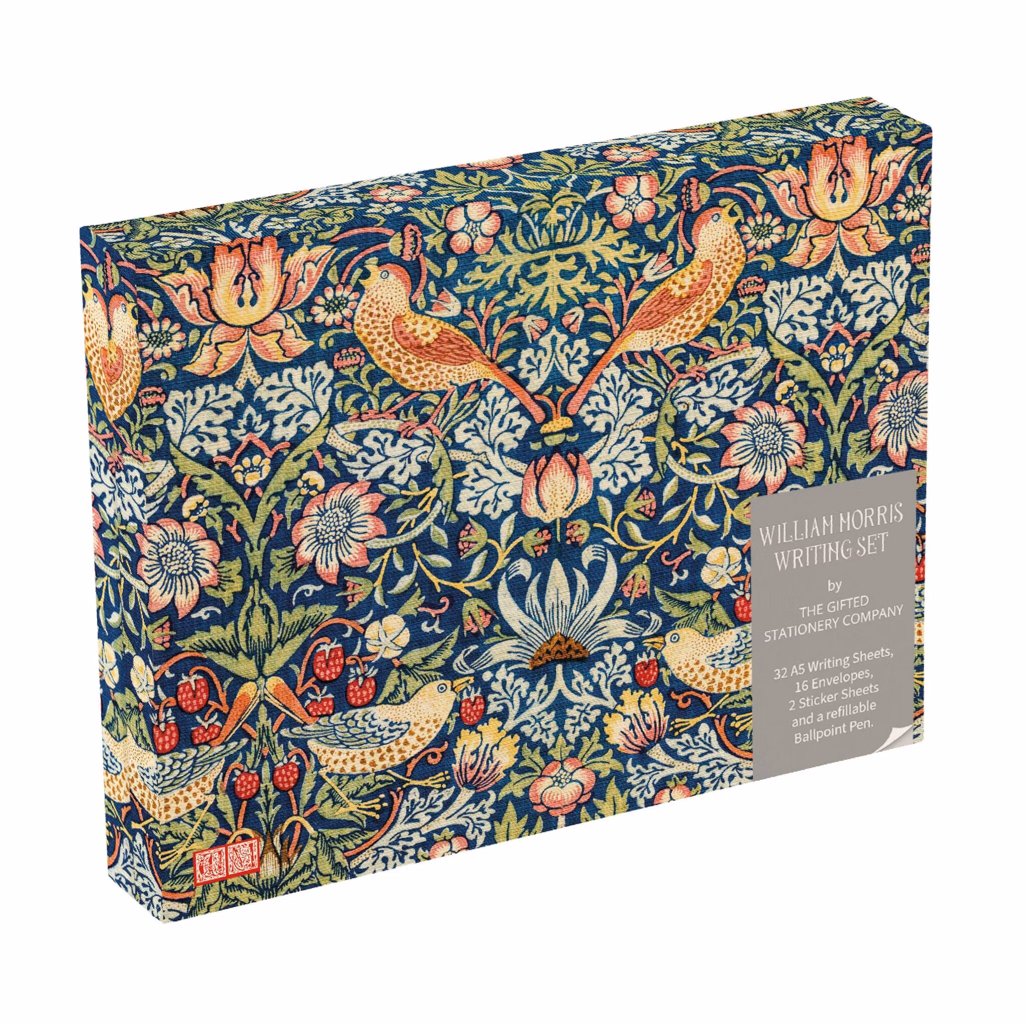 William Morris - Strawberry Thief Writing Set