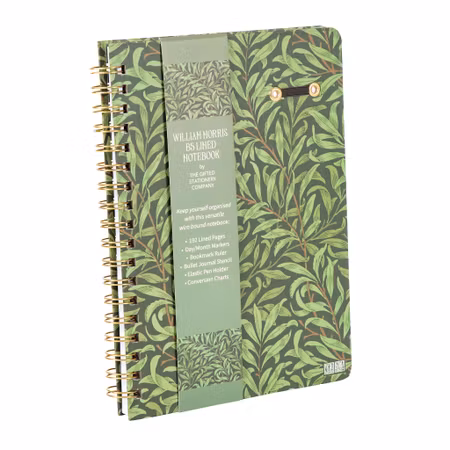William Morris - Willow & Rose B5 Lined Notebook